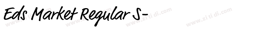 Eds Market Regular S字体转换